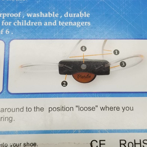 NOS Platube Shoe Laces Light Up Flashing - Picture 7 of 9